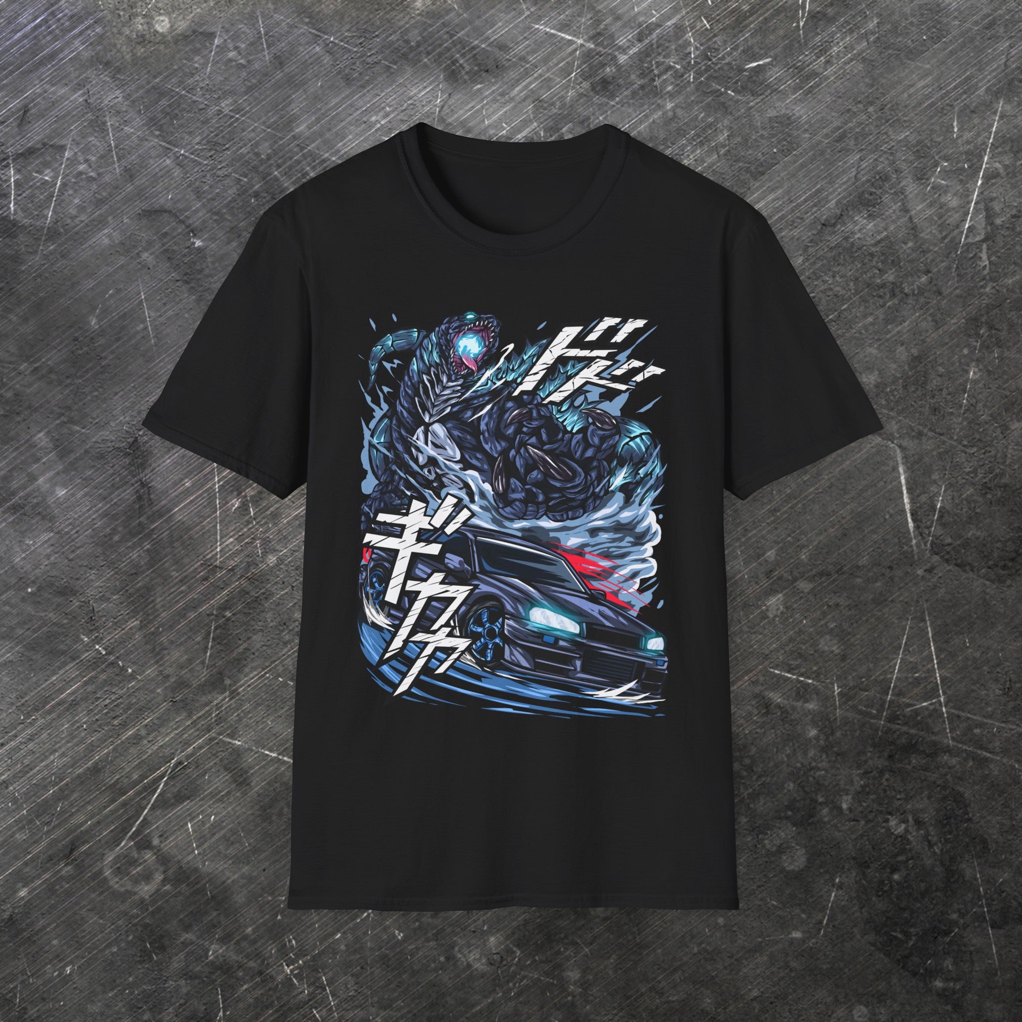 gojiji  Godzilla X R34 (Front Only) – Premium Soft Tee | UltraSprite