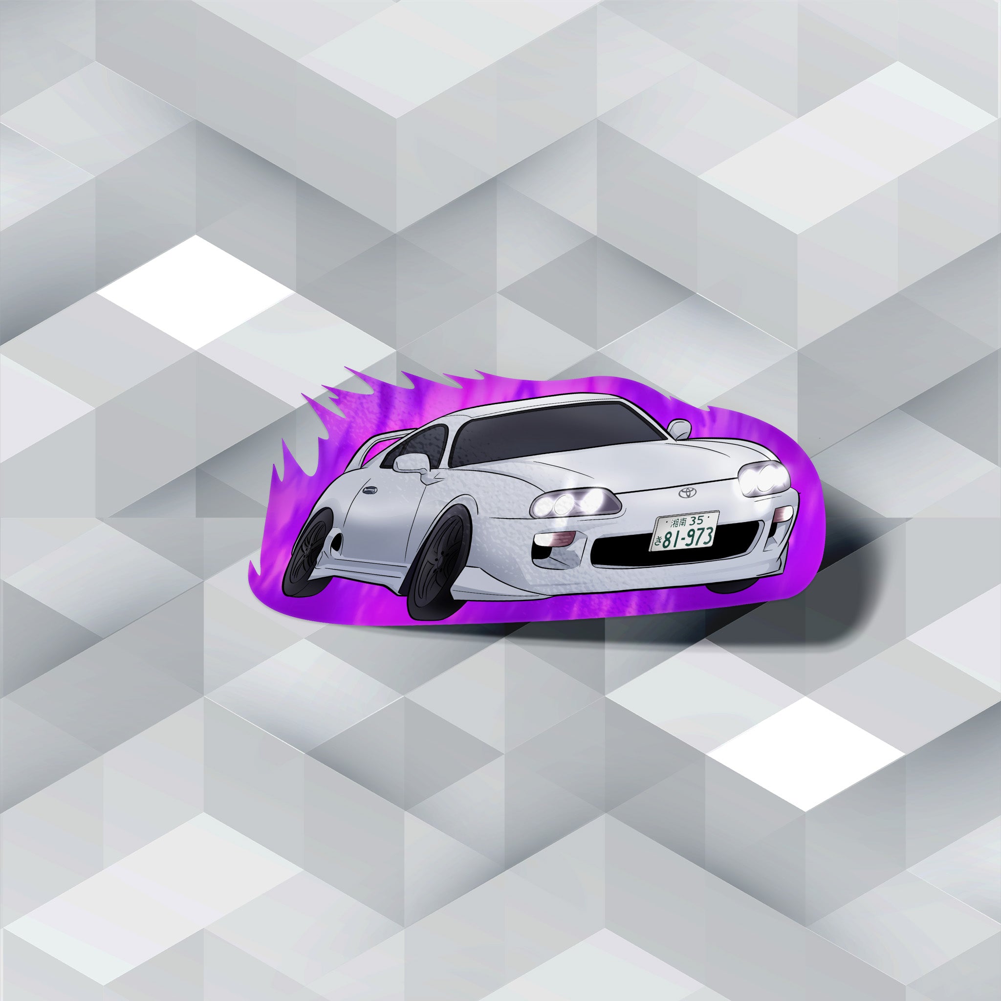 Supra MK4 Sticker