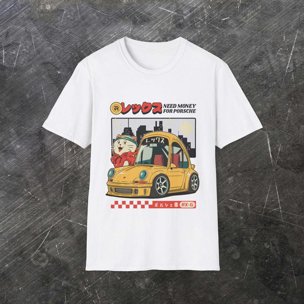 Neko Porsche (Front T-Shirt)