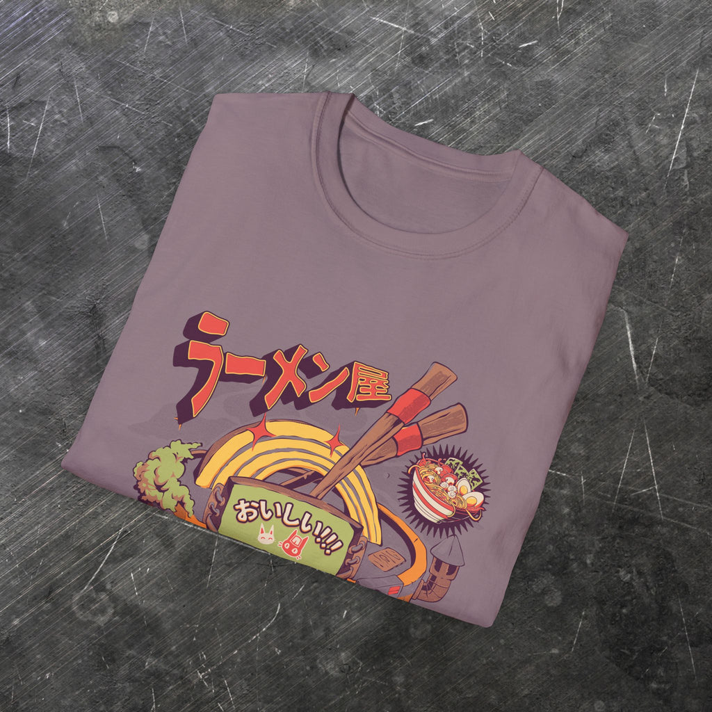 Neko Ramen Shop  (Front T-Shirt)