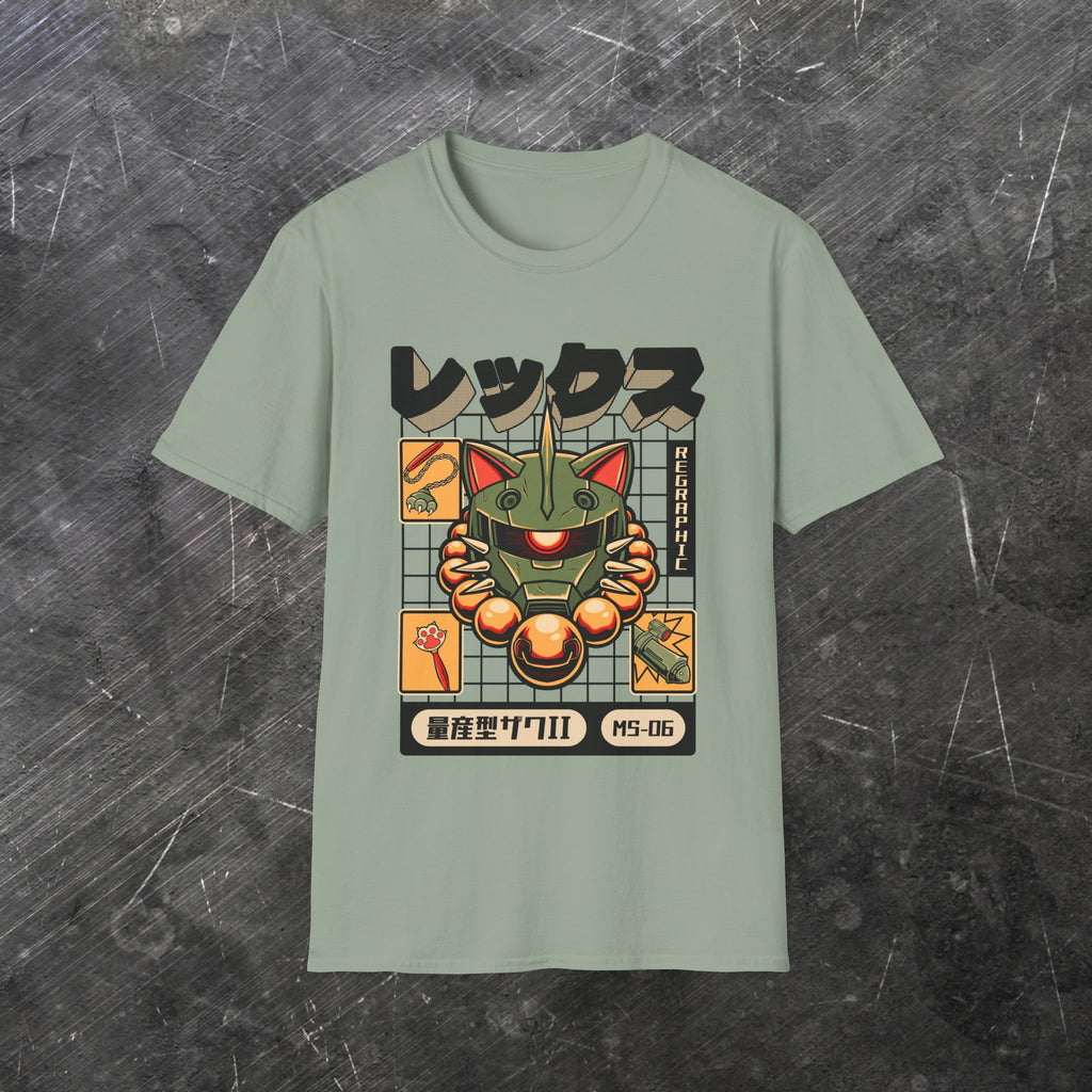 Mecha Cat (Front TShirt)