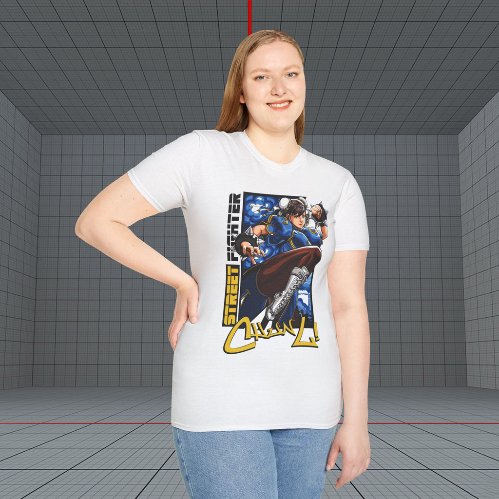 Chun Li Graffiti Style T-Shirt