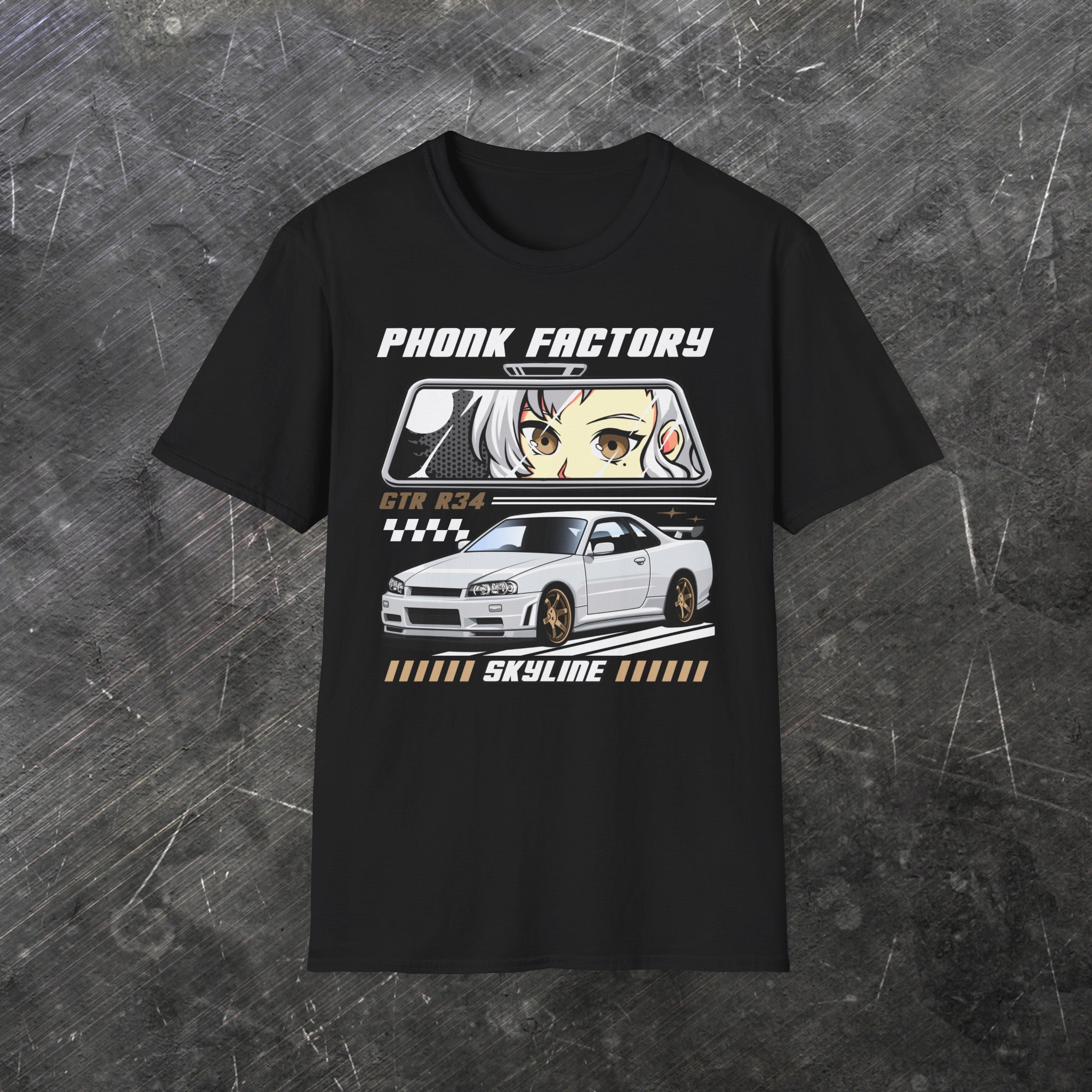 Check Your Rear R34 (Front Only) – Premium Soft Tee | UltraSprite