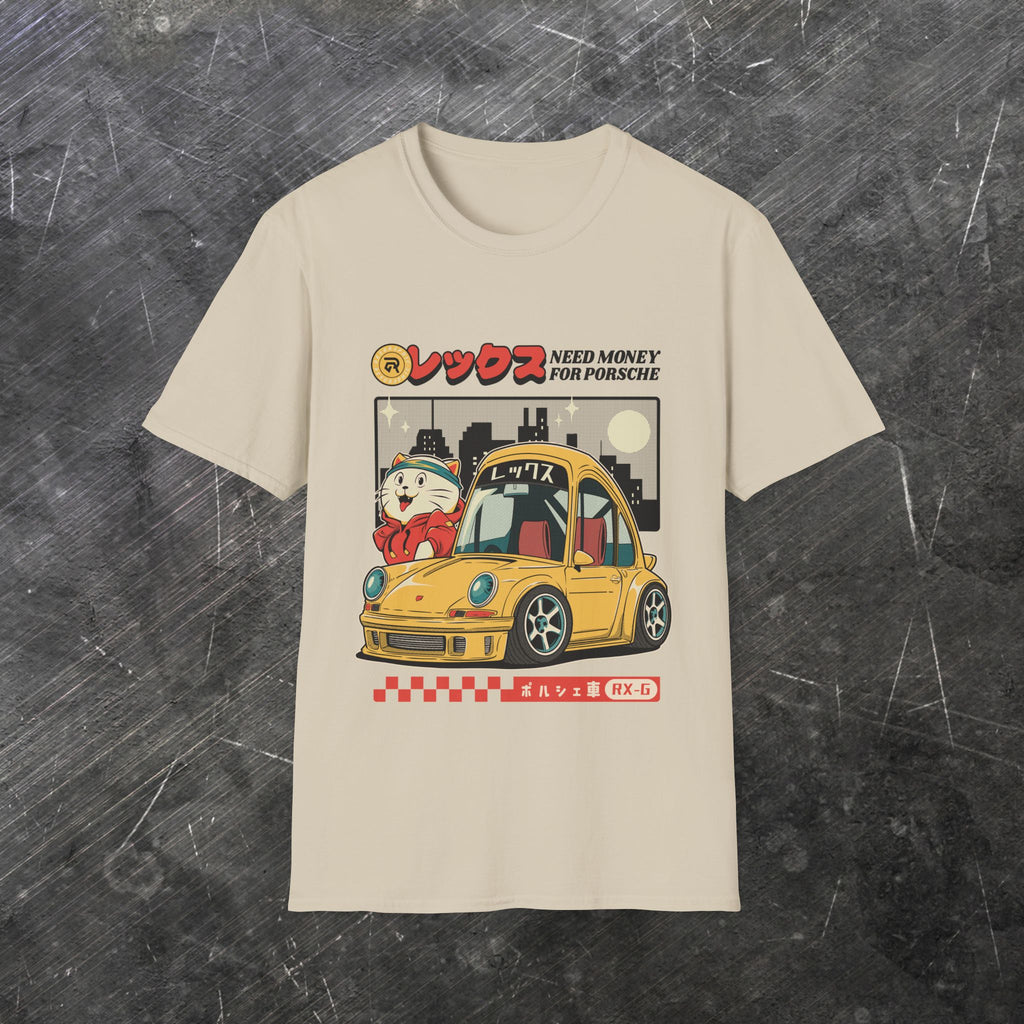 Neko Porsche (Front T-Shirt)