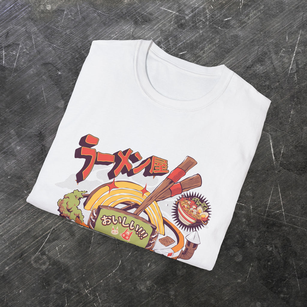 Neko Ramen Shop  (Front T-Shirt)