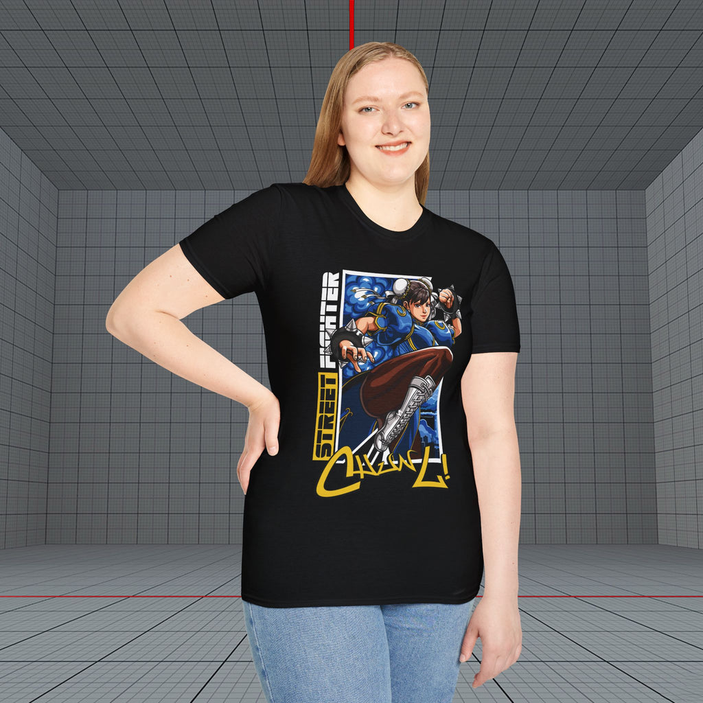 Chun Li Graffiti Style T-Shirt