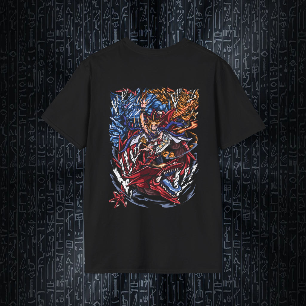 Yu Gi Oh - Yugi & Egyptian Gods T-shirt (Front & Back)