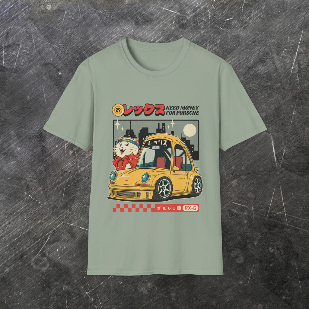 Neko Porsche (Front T-Shirt)