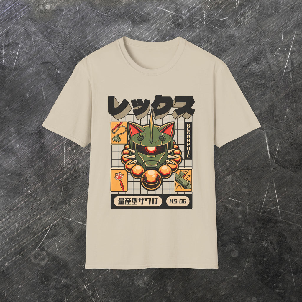 Mecha Cat (Front TShirt)