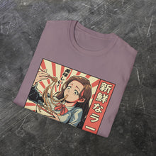 Load image into Gallery viewer, Kawaii Girl Ramen (Front T-Shirt)