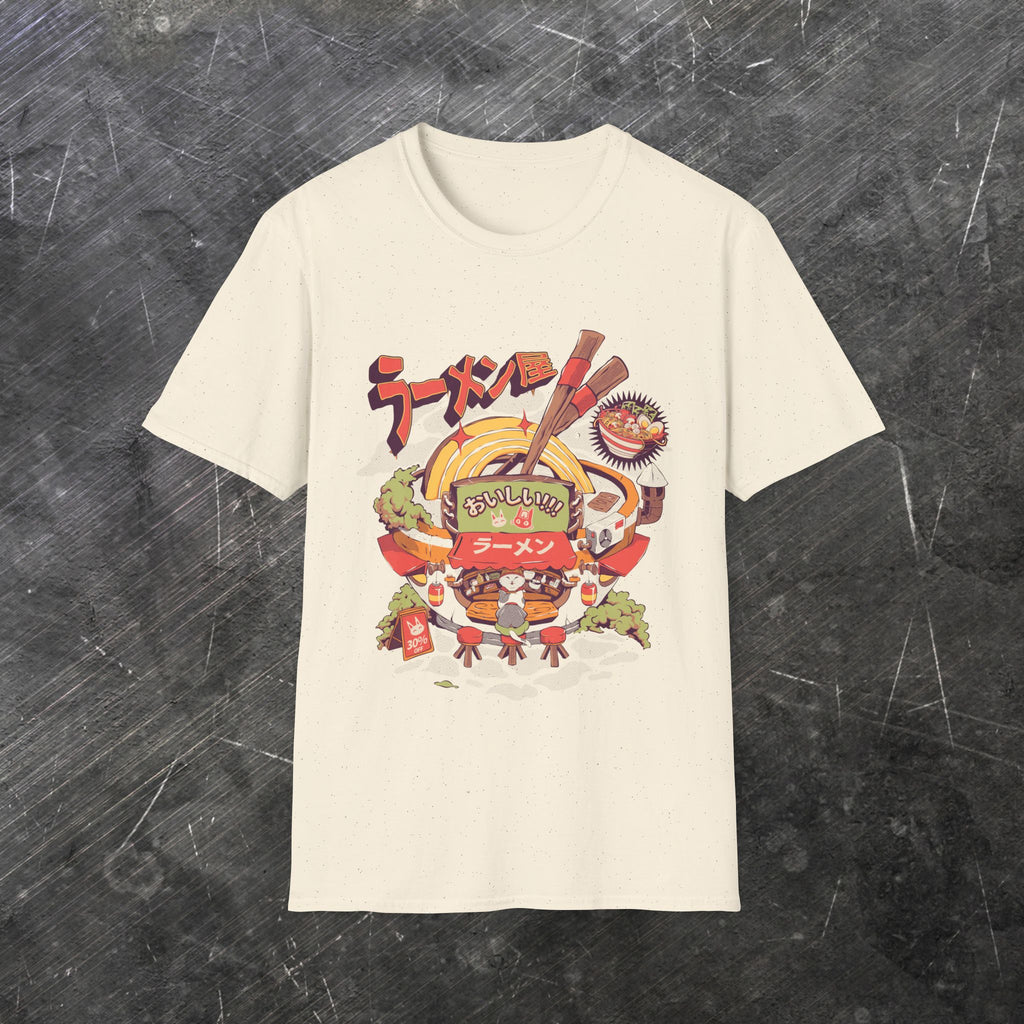 Neko Ramen Shop  (Front T-Shirt)