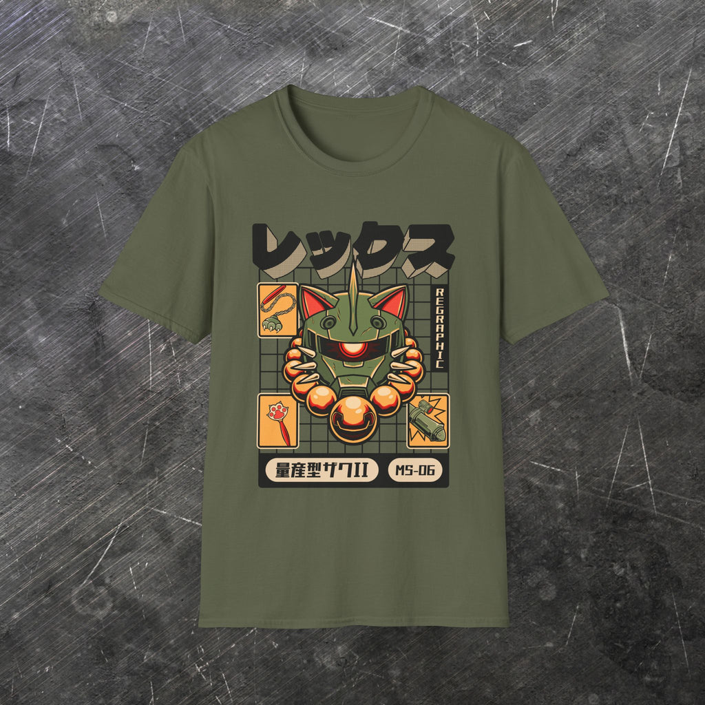 Mecha Cat (Front TShirt)