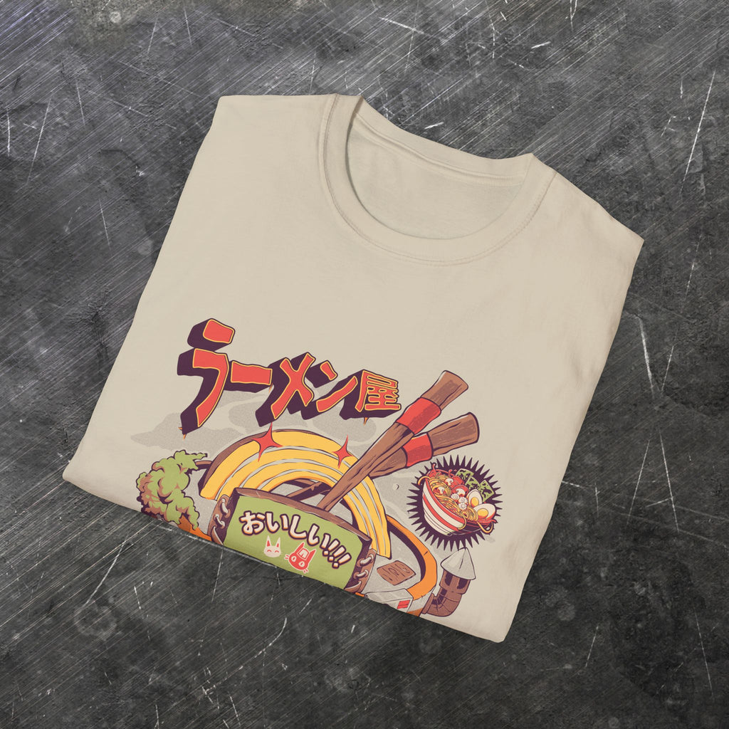 Neko Ramen Shop  (Front T-Shirt)