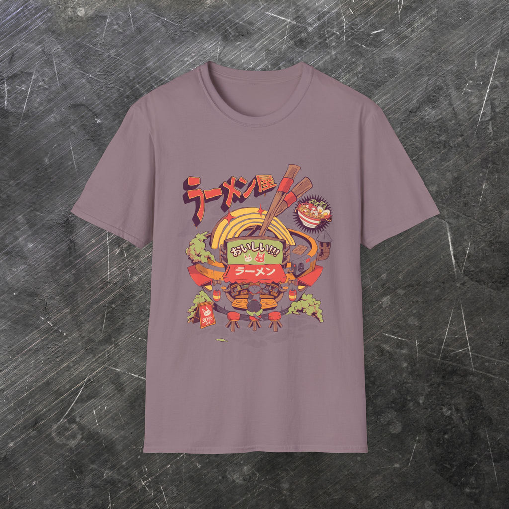 Neko Ramen Shop  (Front T-Shirt)