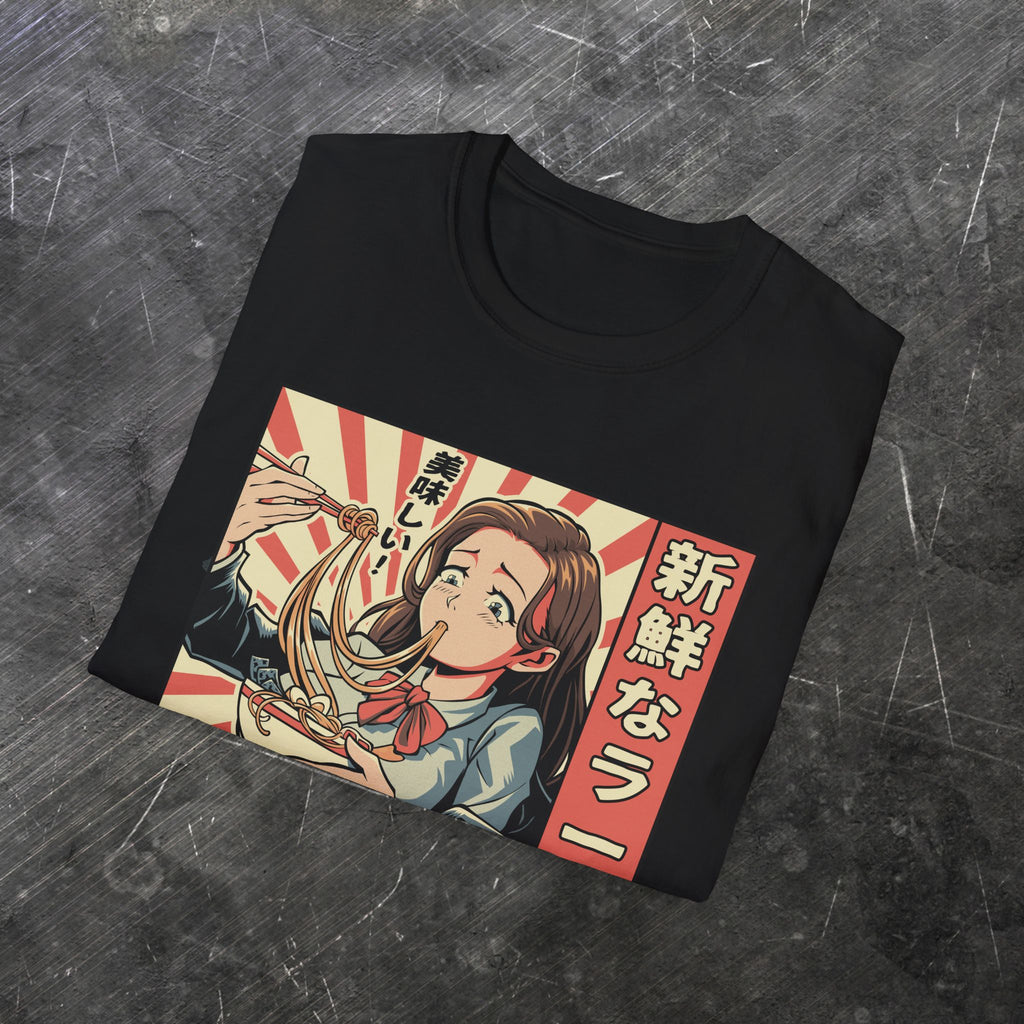 Kawaii Girl Ramen (Front T-Shirt)