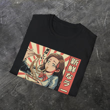 Load image into Gallery viewer, Kawaii Girl Ramen (Front T-Shirt)