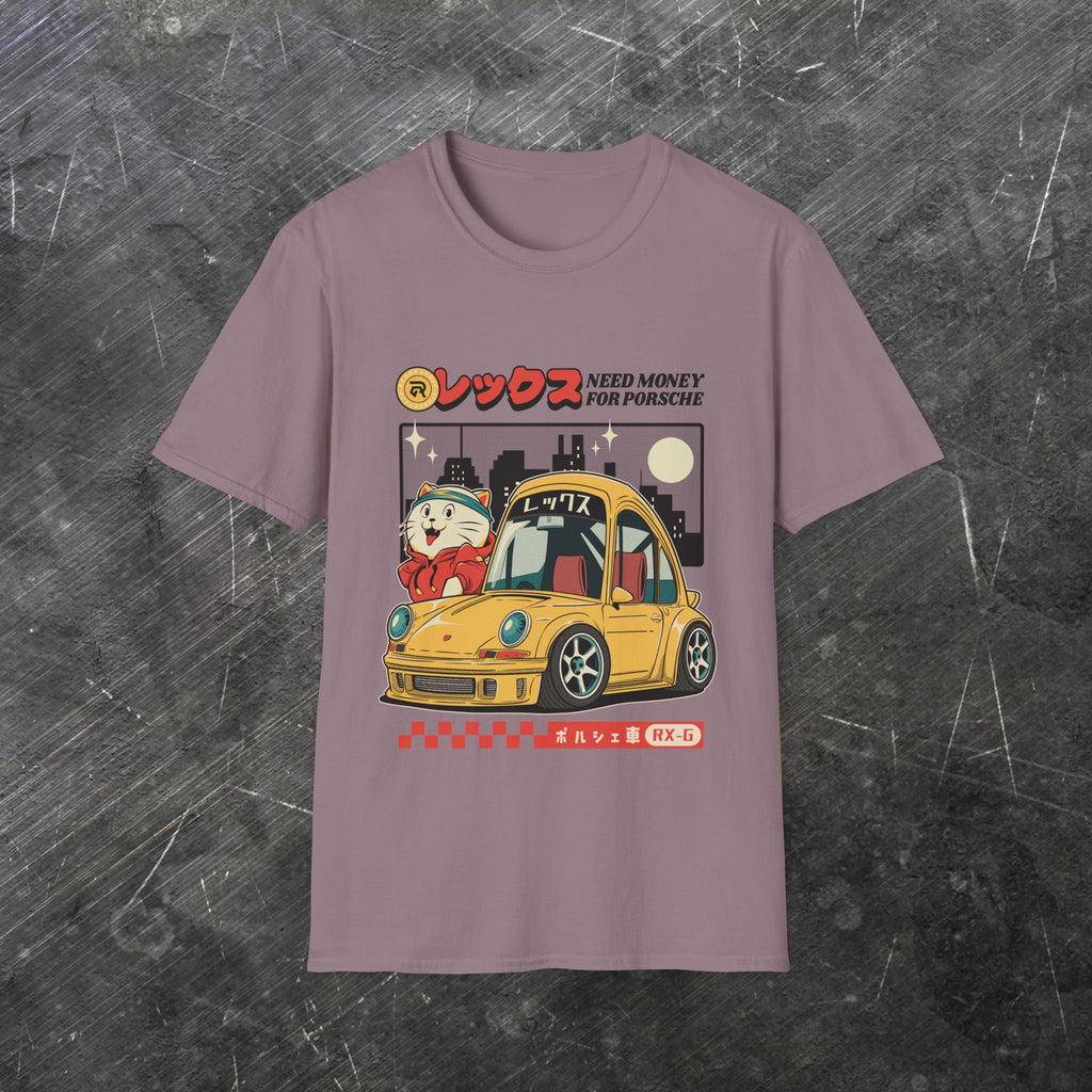 Neko Porsche (Front T-Shirt)