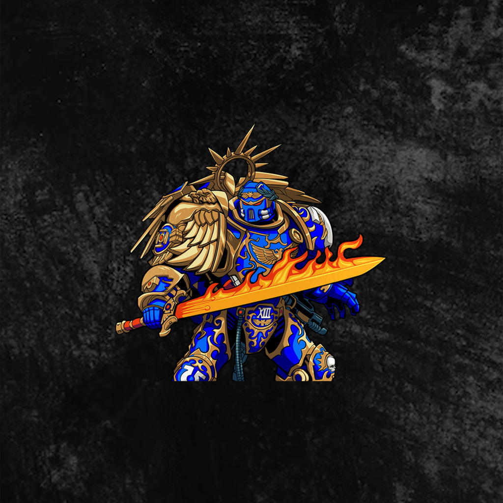 Space Marine (Roboute Guilliman) Sticker