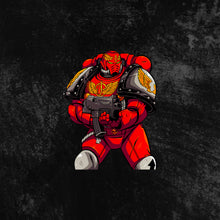 Load image into Gallery viewer, Space Marine (Blood Angeles) Sticker