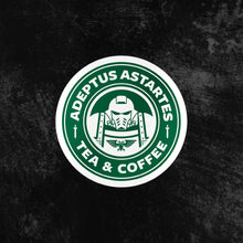 Load image into Gallery viewer, Space Marine Starbucks Parody (Adeptus Astartes)