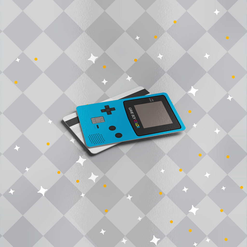 Game Boy Color (Blue) Card Skin