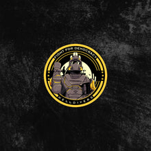Load image into Gallery viewer, Helldiver Mission Patch Sticker