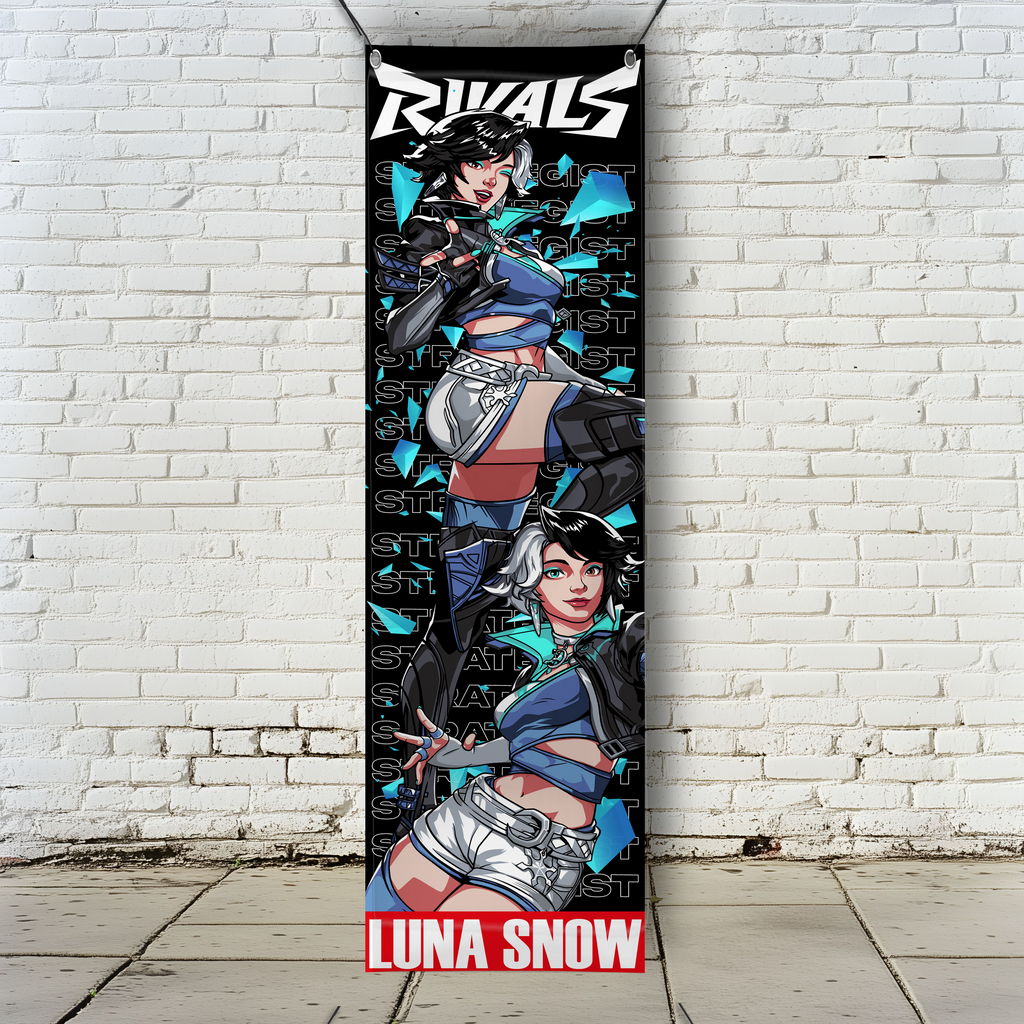 Luna Snow Vertical Poster