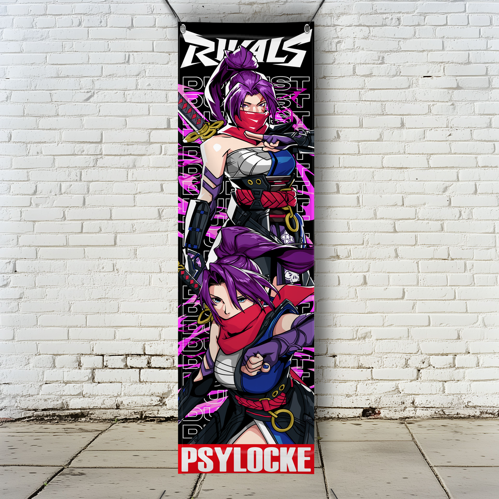 Psylocke Vertical Poster