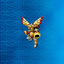 Load image into Gallery viewer, Samurai Golden Rapidmon Sticker