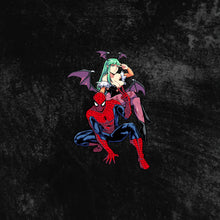 Load image into Gallery viewer, Morrigan x Spiderman Sticker