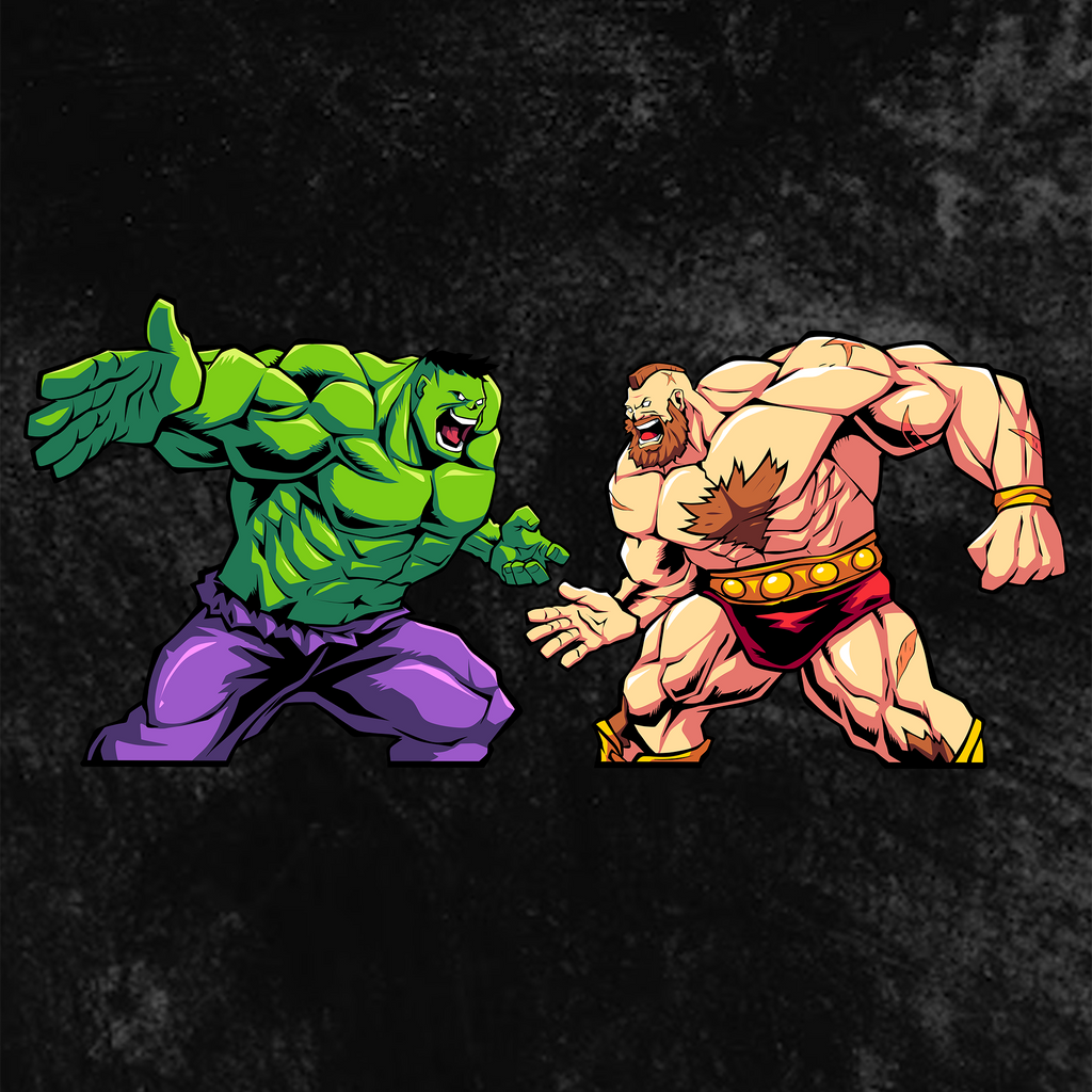 Hulk x Zangief (Dap Up)