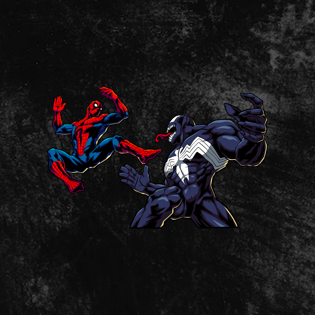 Spiderman x Venom (Dap Up) Sticker Bundle