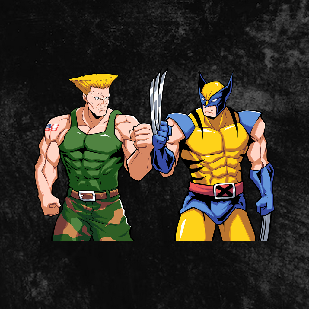 Wolverine x Guile (Dap Up)