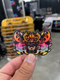 Chopper Mini Diecut Sticker