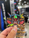 Franky Mini Diecut Sticker