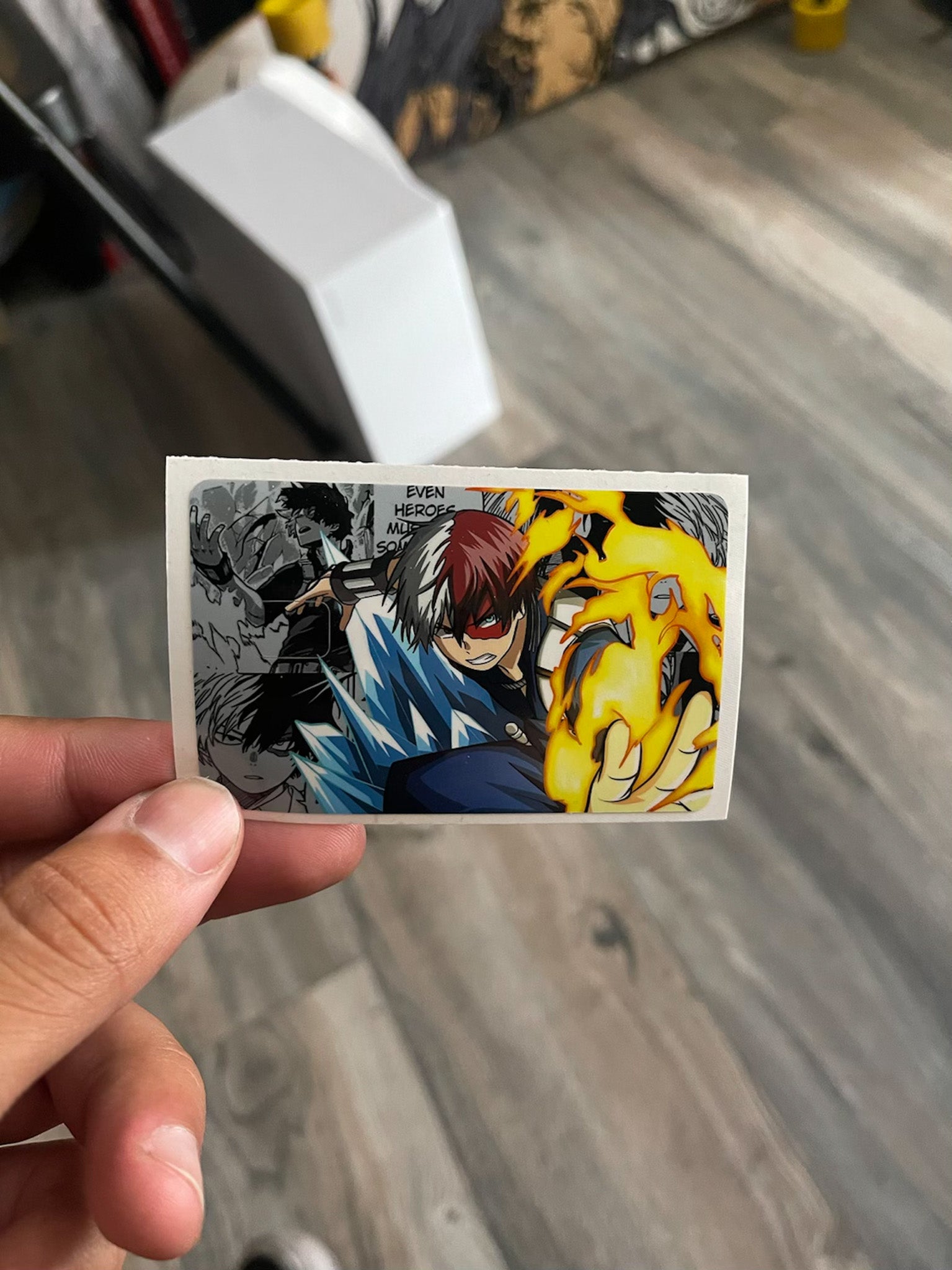 Todoroki Card Skin