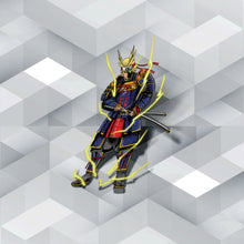 Load image into Gallery viewer, Blue All Might Samurai  (w/ lightning)