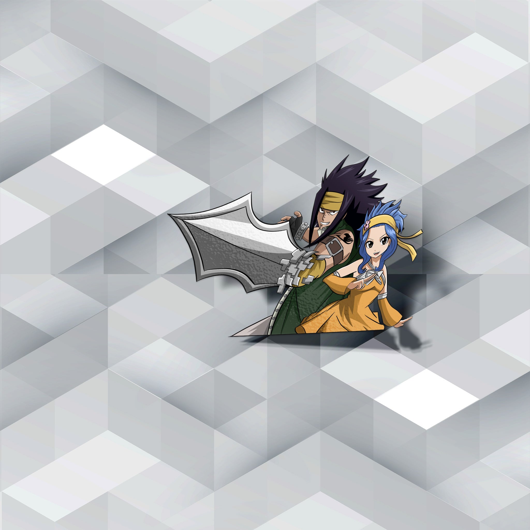 Gajeel X Levy Sticker