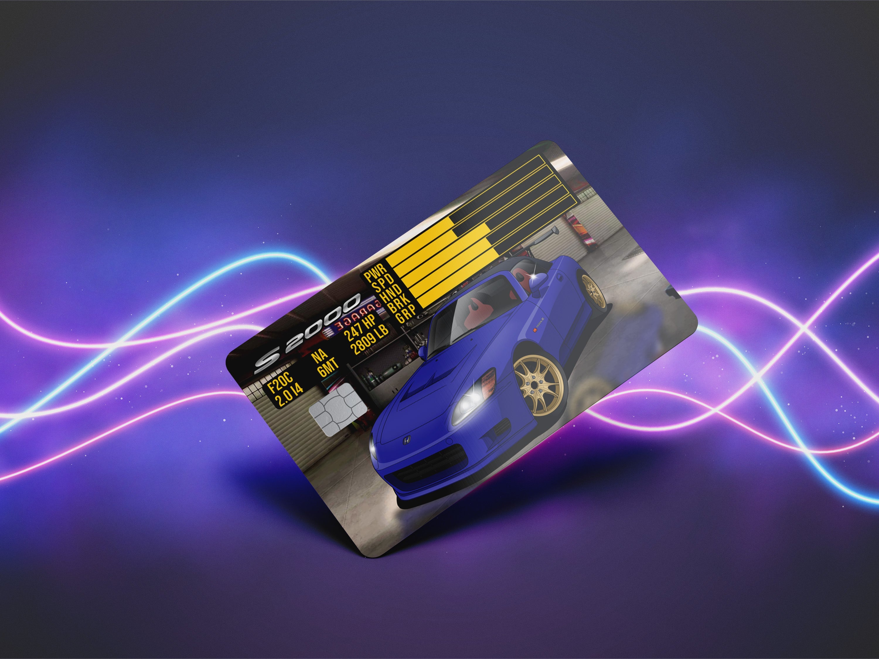 Honda S2000 Card Skin