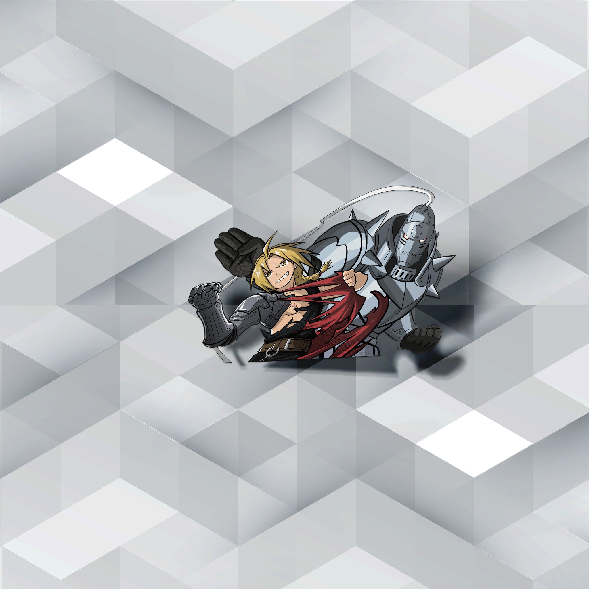 Ed & Alphonse Sticker
